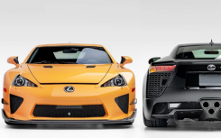 两辆雷克萨斯 LFA V10 超级跑车将售价数百万美元