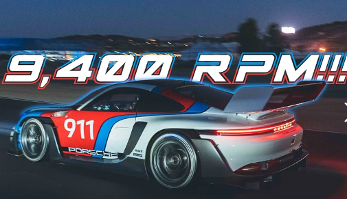 聆听保时捷 911 GT3 R Rennsport 9,400 RPM 的发动机声