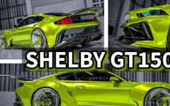 2025 款福特野马 Shelby GT1500 与 800 马力 GTD 进行数字战斗