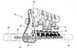 法拉利为一款带有倒置发动机的奇怪混合氢汽车申请了专利