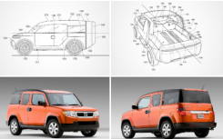 新款本田 Element 皮卡和 SUV 专利曝光