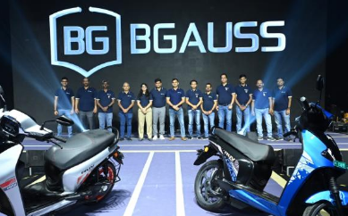 BGauss RUV 350电动踏板车以11万卢比的价格上市