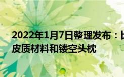 2022年1月7日整理发布：比亚迪全新轿车新车的座椅采用皮质材料和镂空头枕