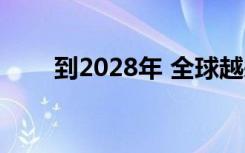 到2028年 全球越来越重视节能汽车