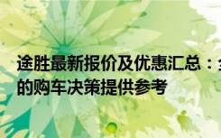 途胜最新报价及优惠汇总：全面解析途胜价格与配置，为您的购车决策提供参考